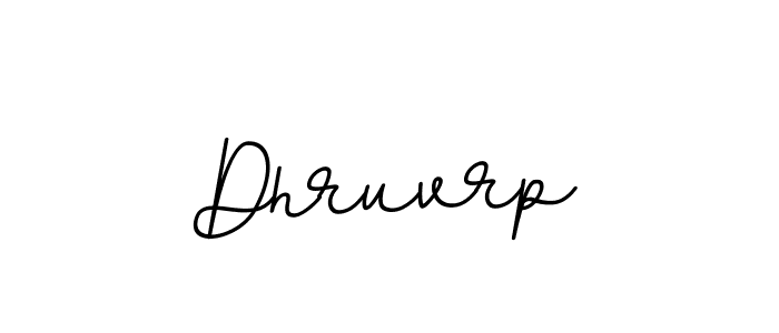 Create a beautiful signature design for name Dhruvrp. With this signature (BallpointsItalic-DORy9) fonts, you can make a handwritten signature for free. Dhruvrp signature style 11 images and pictures png