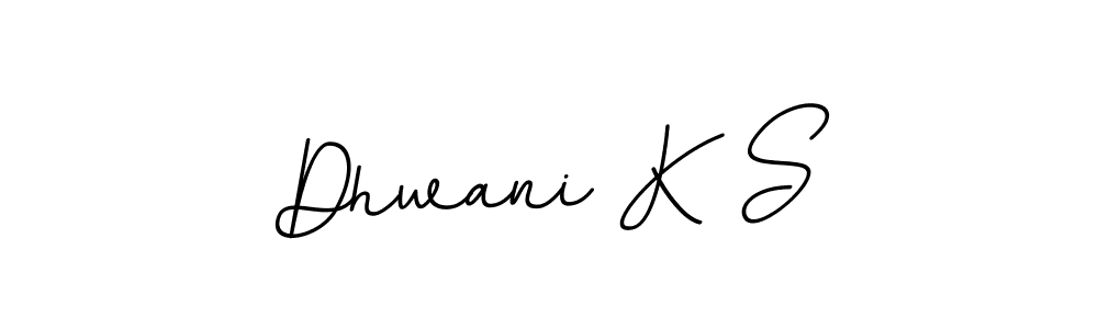 Make a beautiful signature design for name Dhwani K S. Use this online signature maker to create a handwritten signature for free. Dhwani K S signature style 11 images and pictures png