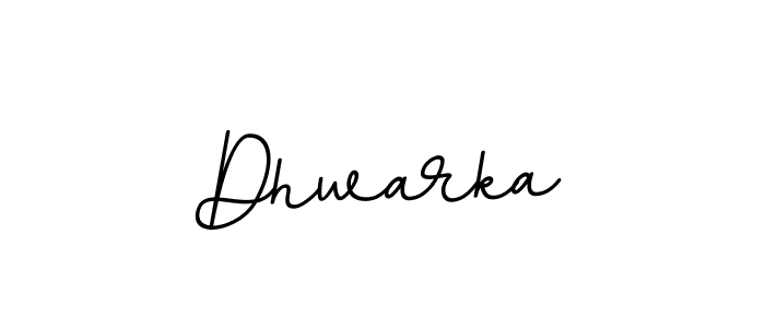 It looks lik you need a new signature style for name Dhwarka. Design unique handwritten (BallpointsItalic-DORy9) signature with our free signature maker in just a few clicks. Dhwarka signature style 11 images and pictures png