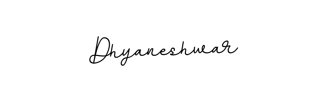 Dhyaneshwar stylish signature style. Best Handwritten Sign (BallpointsItalic-DORy9) for my name. Handwritten Signature Collection Ideas for my name Dhyaneshwar. Dhyaneshwar signature style 11 images and pictures png