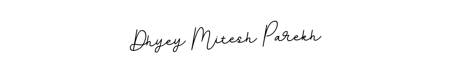 Also we have Dhyey Mitesh Parekh name is the best signature style. Create professional handwritten signature collection using BallpointsItalic-DORy9 autograph style. Dhyey Mitesh Parekh signature style 11 images and pictures png