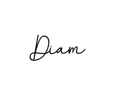 Diam stylish signature style. Best Handwritten Sign (BallpointsItalic-DORy9) for my name. Handwritten Signature Collection Ideas for my name Diam. Diam signature style 11 images and pictures png