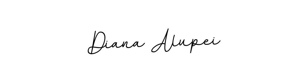 Diana Alupei stylish signature style. Best Handwritten Sign (BallpointsItalic-DORy9) for my name. Handwritten Signature Collection Ideas for my name Diana Alupei. Diana Alupei signature style 11 images and pictures png