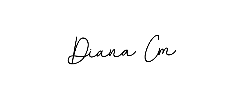 The best way (BallpointsItalic-DORy9) to make a short signature is to pick only two or three words in your name. The name Diana Cm include a total of six letters. For converting this name. Diana Cm signature style 11 images and pictures png