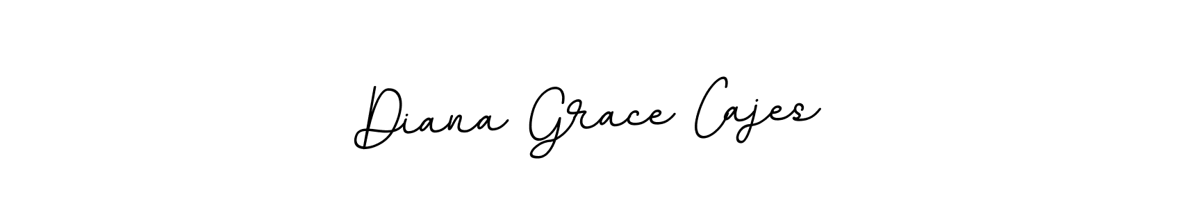 You should practise on your own different ways (BallpointsItalic-DORy9) to write your name (Diana Grace Cajes) in signature. don't let someone else do it for you. Diana Grace Cajes signature style 11 images and pictures png