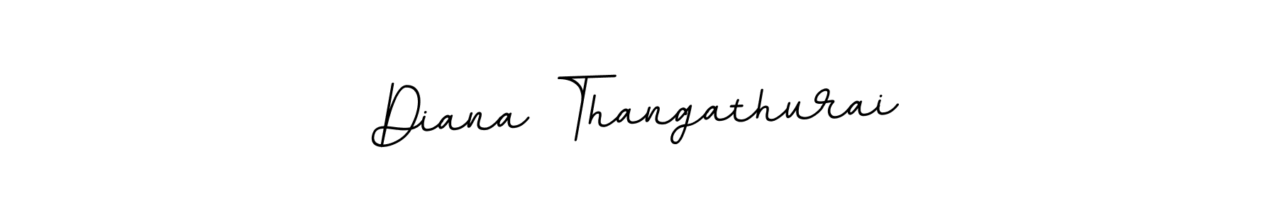 How to make Diana Thangathurai name signature. Use BallpointsItalic-DORy9 style for creating short signs online. This is the latest handwritten sign. Diana Thangathurai signature style 11 images and pictures png