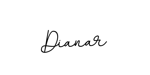 Dianar stylish signature style. Best Handwritten Sign (BallpointsItalic-DORy9) for my name. Handwritten Signature Collection Ideas for my name Dianar. Dianar signature style 11 images and pictures png