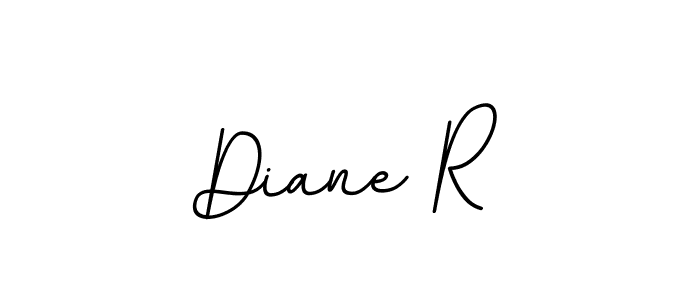 Diane R stylish signature style. Best Handwritten Sign (BallpointsItalic-DORy9) for my name. Handwritten Signature Collection Ideas for my name Diane R. Diane R signature style 11 images and pictures png