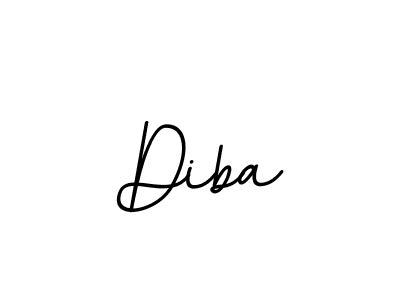 Make a beautiful signature design for name Diba. With this signature (BallpointsItalic-DORy9) style, you can create a handwritten signature for free. Diba signature style 11 images and pictures png