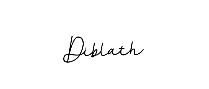 Diblath stylish signature style. Best Handwritten Sign (BallpointsItalic-DORy9) for my name. Handwritten Signature Collection Ideas for my name Diblath. Diblath signature style 11 images and pictures png