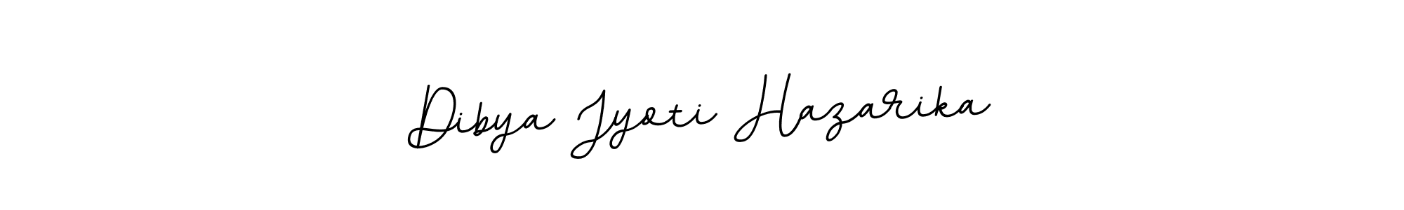 Use a signature maker to create a handwritten signature online. With this signature software, you can design (BallpointsItalic-DORy9) your own signature for name Dibya Jyoti Hazarika. Dibya Jyoti Hazarika signature style 11 images and pictures png