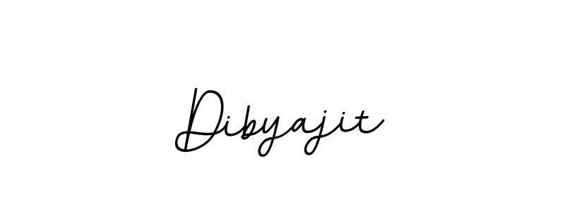 Use a signature maker to create a handwritten signature online. With this signature software, you can design (BallpointsItalic-DORy9) your own signature for name Dibyajit. Dibyajit signature style 11 images and pictures png