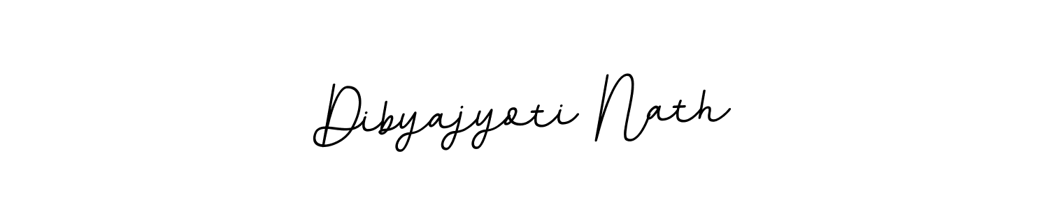 Create a beautiful signature design for name Dibyajyoti Nath. With this signature (BallpointsItalic-DORy9) fonts, you can make a handwritten signature for free. Dibyajyoti Nath signature style 11 images and pictures png