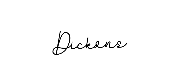 Use a signature maker to create a handwritten signature online. With this signature software, you can design (BallpointsItalic-DORy9) your own signature for name Dickons. Dickons signature style 11 images and pictures png