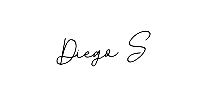 Diego S stylish signature style. Best Handwritten Sign (BallpointsItalic-DORy9) for my name. Handwritten Signature Collection Ideas for my name Diego S. Diego S signature style 11 images and pictures png