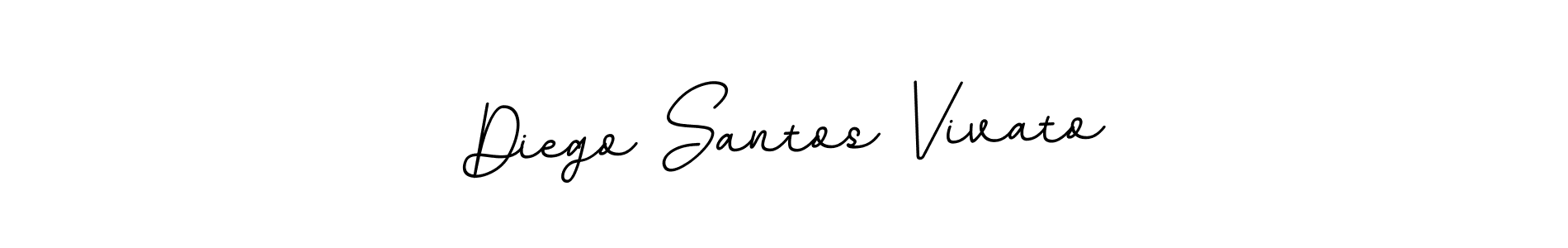 You should practise on your own different ways (BallpointsItalic-DORy9) to write your name (Diego Santos Vivato) in signature. don't let someone else do it for you. Diego Santos Vivato signature style 11 images and pictures png