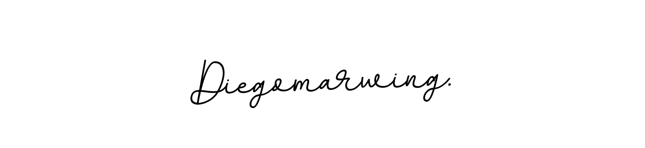 Use a signature maker to create a handwritten signature online. With this signature software, you can design (BallpointsItalic-DORy9) your own signature for name Diegomarwing.. Diegomarwing. signature style 11 images and pictures png