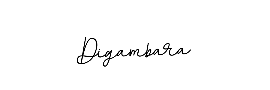 Design your own signature with our free online signature maker. With this signature software, you can create a handwritten (BallpointsItalic-DORy9) signature for name Digambara. Digambara signature style 11 images and pictures png