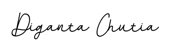 Achieve flawless digital penmanship with Diganta Chutia name in BallpointsItalic-DORy9 font. The perfect tool for creating online signatures. Diganta Chutia signature style 11 images and pictures png