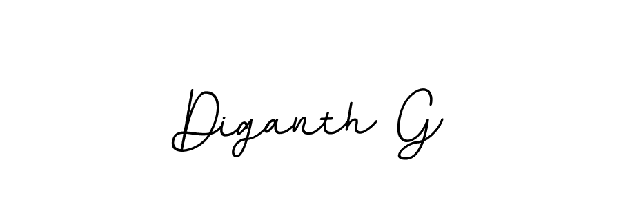 BallpointsItalic-DORy9 is a professional signature style that is perfect for those who want to add a touch of class to their signature. It is also a great choice for those who want to make their signature more unique. Get Diganth G name to fancy signature for free. Diganth G signature style 11 images and pictures png