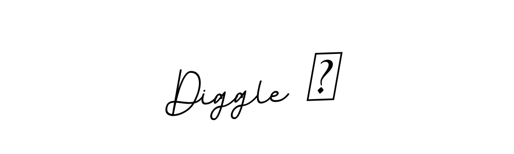 Check out images of Autograph of Diggle ❤ name. Actor Diggle ❤ Signature Style. BallpointsItalic-DORy9 is a professional sign style online. Diggle ❤ signature style 11 images and pictures png