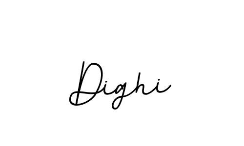 Design your own signature with our free online signature maker. With this signature software, you can create a handwritten (BallpointsItalic-DORy9) signature for name Dighi. Dighi signature style 11 images and pictures png