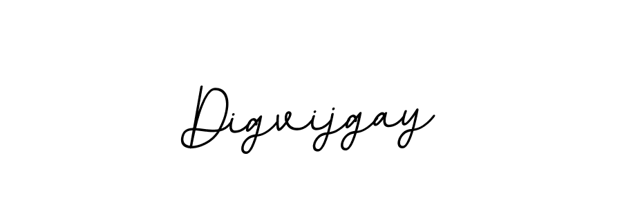 Use a signature maker to create a handwritten signature online. With this signature software, you can design (BallpointsItalic-DORy9) your own signature for name Digvijgay. Digvijgay signature style 11 images and pictures png