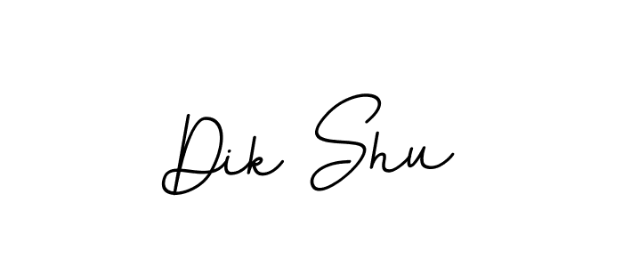 It looks lik you need a new signature style for name Dik Shu. Design unique handwritten (BallpointsItalic-DORy9) signature with our free signature maker in just a few clicks. Dik Shu signature style 11 images and pictures png