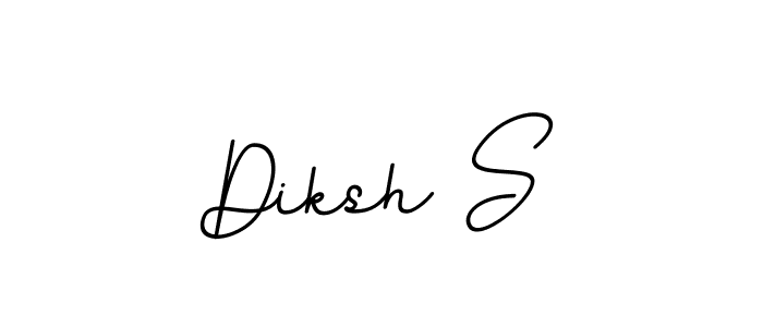 Similarly BallpointsItalic-DORy9 is the best handwritten signature design. Signature creator online .You can use it as an online autograph creator for name Diksh S. Diksh S signature style 11 images and pictures png