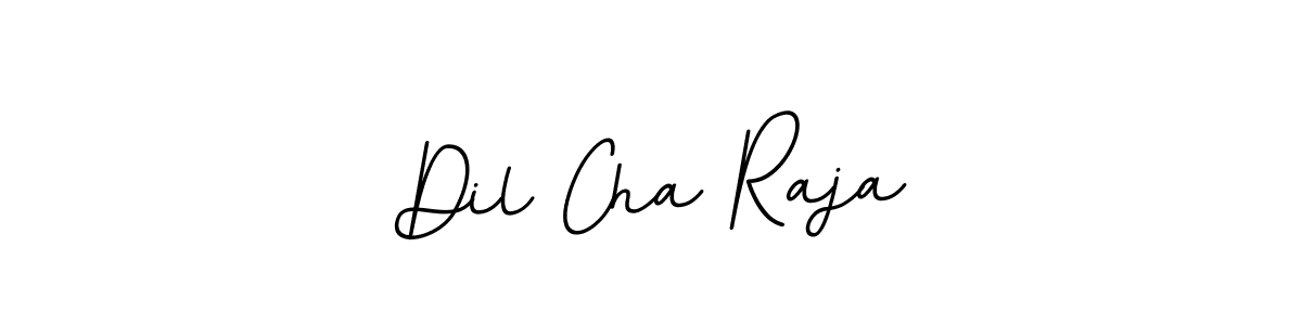 Create a beautiful signature design for name Dil Cha Raja. With this signature (BallpointsItalic-DORy9) fonts, you can make a handwritten signature for free. Dil Cha Raja signature style 11 images and pictures png