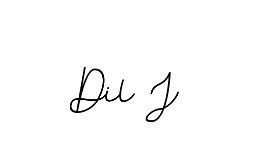 It looks lik you need a new signature style for name Dil J. Design unique handwritten (BallpointsItalic-DORy9) signature with our free signature maker in just a few clicks. Dil J signature style 11 images and pictures png