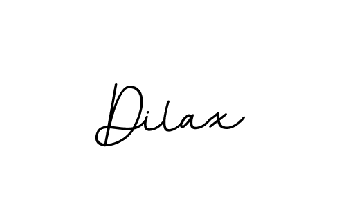 Make a beautiful signature design for name Dilax. With this signature (BallpointsItalic-DORy9) style, you can create a handwritten signature for free. Dilax signature style 11 images and pictures png