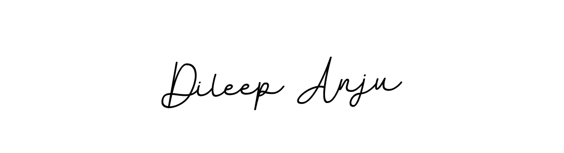 Create a beautiful signature design for name Dileep Anju. With this signature (BallpointsItalic-DORy9) fonts, you can make a handwritten signature for free. Dileep Anju signature style 11 images and pictures png