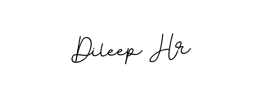 Create a beautiful signature design for name Dileep Hr. With this signature (BallpointsItalic-DORy9) fonts, you can make a handwritten signature for free. Dileep Hr signature style 11 images and pictures png