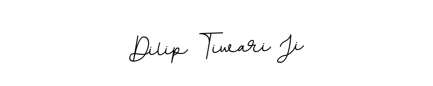 Use a signature maker to create a handwritten signature online. With this signature software, you can design (BallpointsItalic-DORy9) your own signature for name Dilip Tiwari Ji. Dilip Tiwari Ji signature style 11 images and pictures png