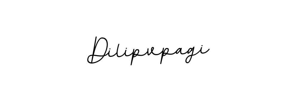 Dilipvpagi stylish signature style. Best Handwritten Sign (BallpointsItalic-DORy9) for my name. Handwritten Signature Collection Ideas for my name Dilipvpagi. Dilipvpagi signature style 11 images and pictures png