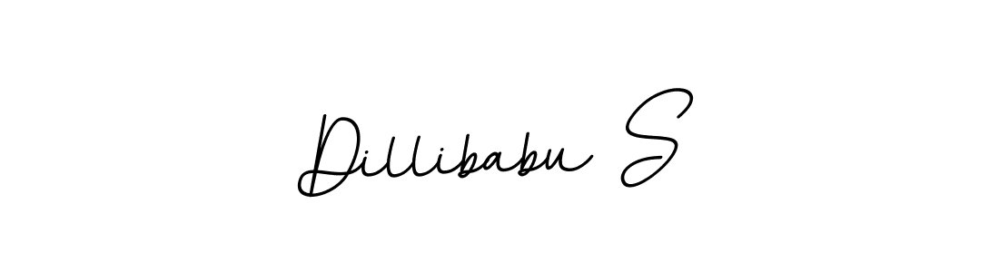 if you are searching for the best signature style for your name Dillibabu S. so please give up your signature search. here we have designed multiple signature styles  using BallpointsItalic-DORy9. Dillibabu S signature style 11 images and pictures png