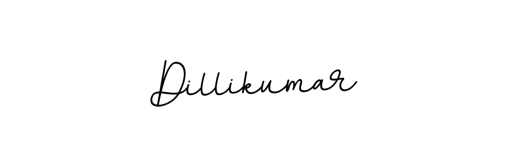 Use a signature maker to create a handwritten signature online. With this signature software, you can design (BallpointsItalic-DORy9) your own signature for name Dillikumar. Dillikumar signature style 11 images and pictures png