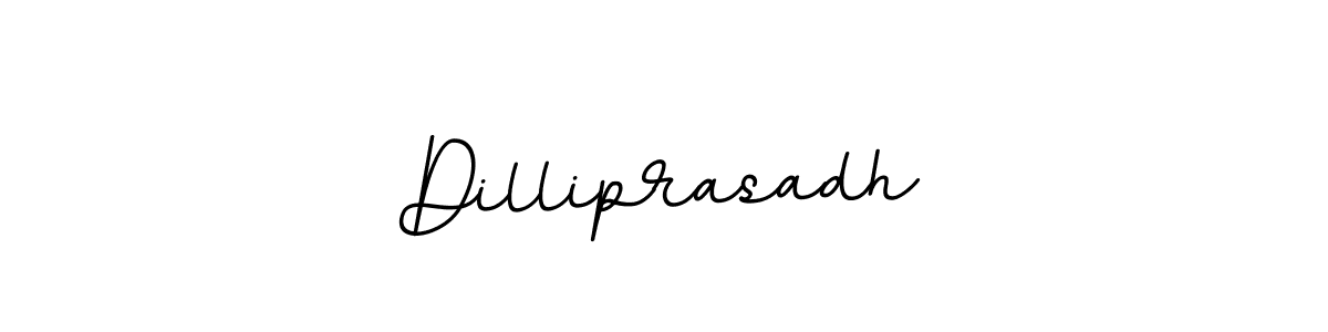 Make a beautiful signature design for name Dilliprasadh. With this signature (BallpointsItalic-DORy9) style, you can create a handwritten signature for free. Dilliprasadh signature style 11 images and pictures png