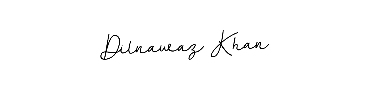 Use a signature maker to create a handwritten signature online. With this signature software, you can design (BallpointsItalic-DORy9) your own signature for name Dilnawaz Khan. Dilnawaz Khan signature style 11 images and pictures png