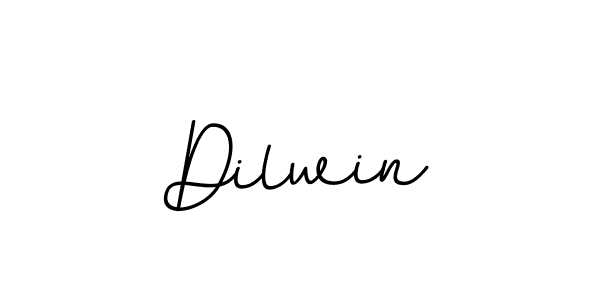 Use a signature maker to create a handwritten signature online. With this signature software, you can design (BallpointsItalic-DORy9) your own signature for name Dilwin. Dilwin signature style 11 images and pictures png