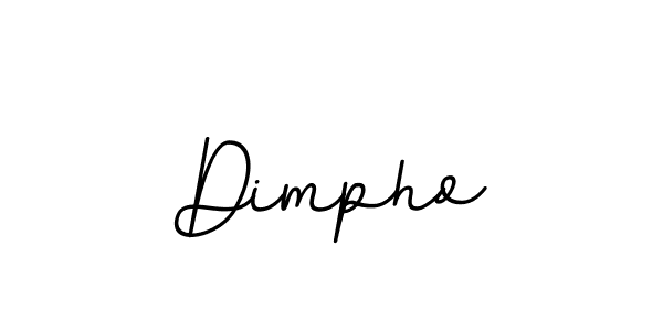 Use a signature maker to create a handwritten signature online. With this signature software, you can design (BallpointsItalic-DORy9) your own signature for name Dimpho. Dimpho signature style 11 images and pictures png