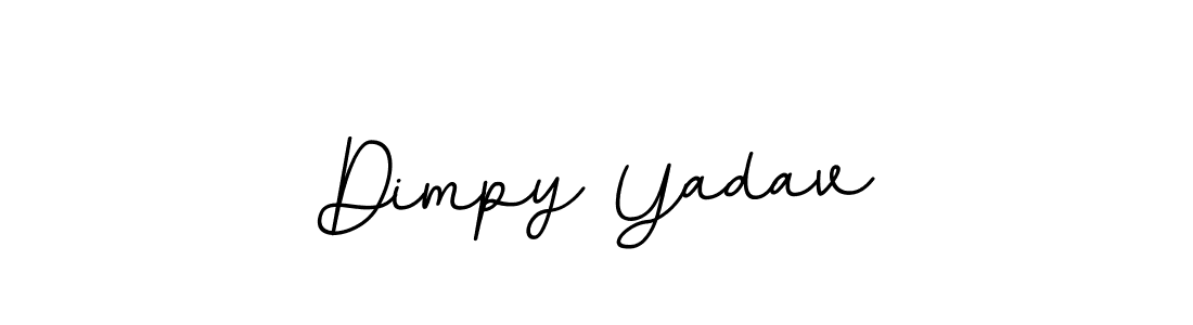 Design your own signature with our free online signature maker. With this signature software, you can create a handwritten (BallpointsItalic-DORy9) signature for name Dimpy Yadav. Dimpy Yadav signature style 11 images and pictures png