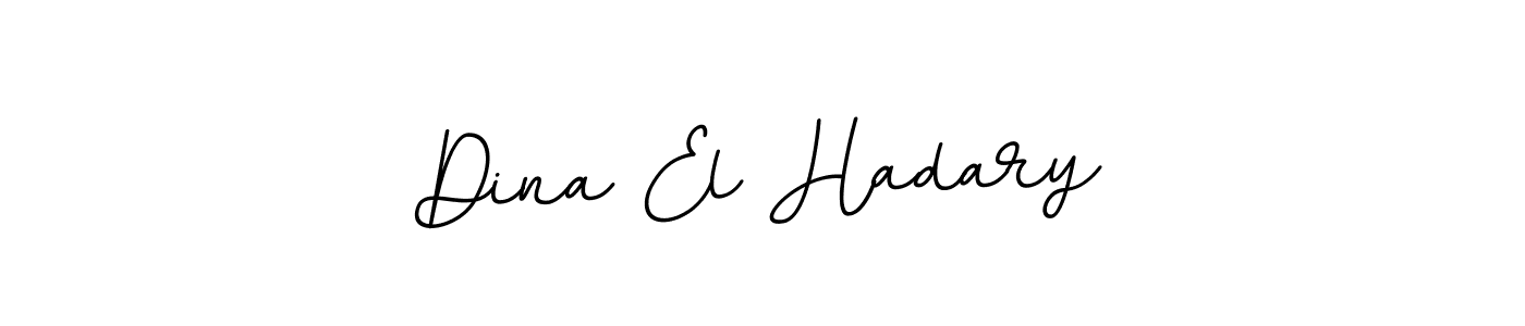 Design your own signature with our free online signature maker. With this signature software, you can create a handwritten (BallpointsItalic-DORy9) signature for name Dina El Hadary. Dina El Hadary signature style 11 images and pictures png