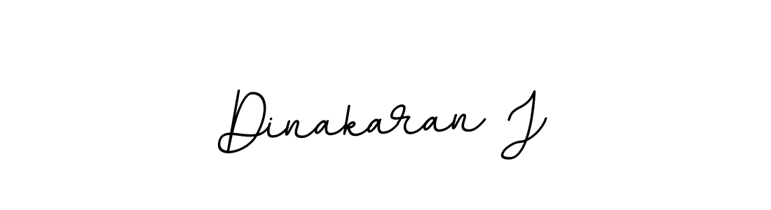 Use a signature maker to create a handwritten signature online. With this signature software, you can design (BallpointsItalic-DORy9) your own signature for name Dinakaran J. Dinakaran J signature style 11 images and pictures png