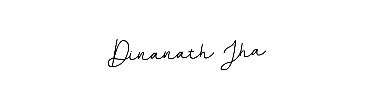 The best way (BallpointsItalic-DORy9) to make a short signature is to pick only two or three words in your name. The name Dinanath Jha include a total of six letters. For converting this name. Dinanath Jha signature style 11 images and pictures png