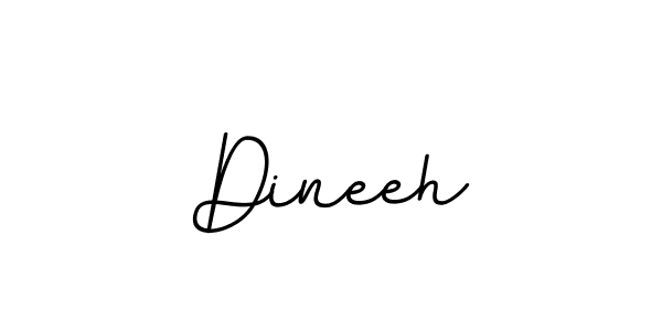 Create a beautiful signature design for name Dineeh. With this signature (BallpointsItalic-DORy9) fonts, you can make a handwritten signature for free. Dineeh signature style 11 images and pictures png