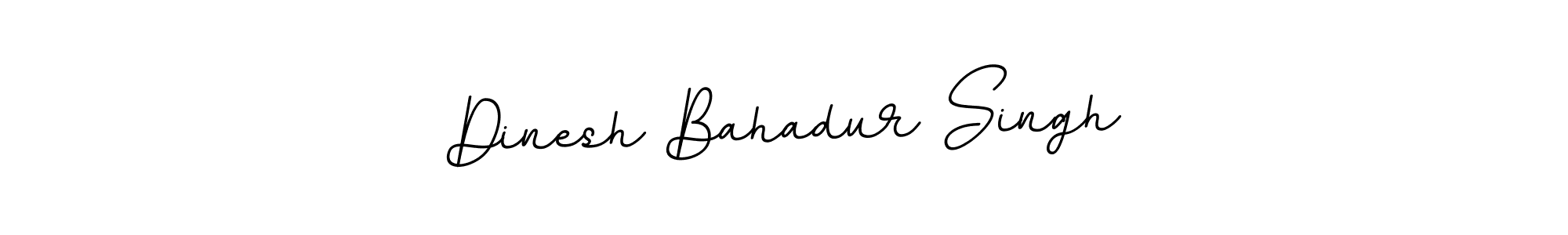 How to make Dinesh Bahadur Singh name signature. Use BallpointsItalic-DORy9 style for creating short signs online. This is the latest handwritten sign. Dinesh Bahadur Singh signature style 11 images and pictures png