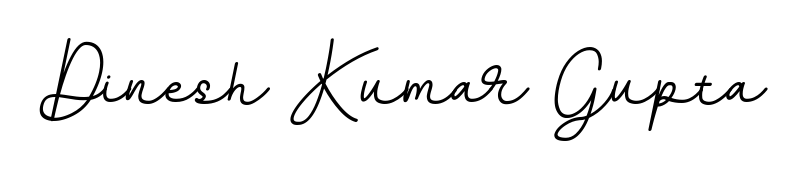 Upgrade your professional image with Dinesh Kumar Gupta signature created with BallpointsItalic-DORy9 font. Fast, free, and watermark-free download. Dinesh Kumar Gupta signature style 11 images and pictures png