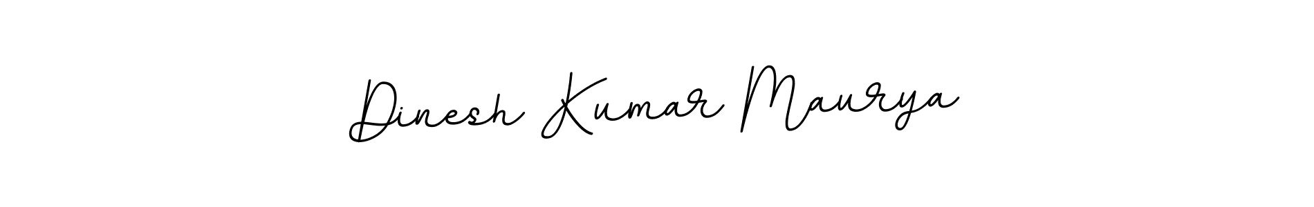 Dinesh Kumar Maurya stylish signature style. Best Handwritten Sign (BallpointsItalic-DORy9) for my name. Handwritten Signature Collection Ideas for my name Dinesh Kumar Maurya. Dinesh Kumar Maurya signature style 11 images and pictures png